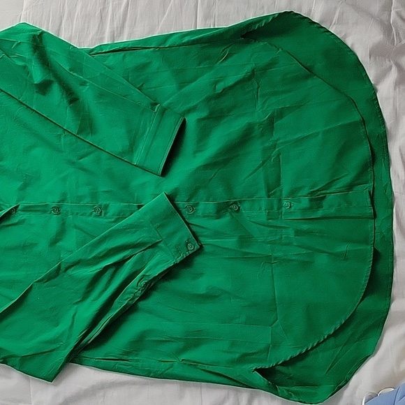 Charlotte Russe button up dress, size medium, green - Picture 4 of 6